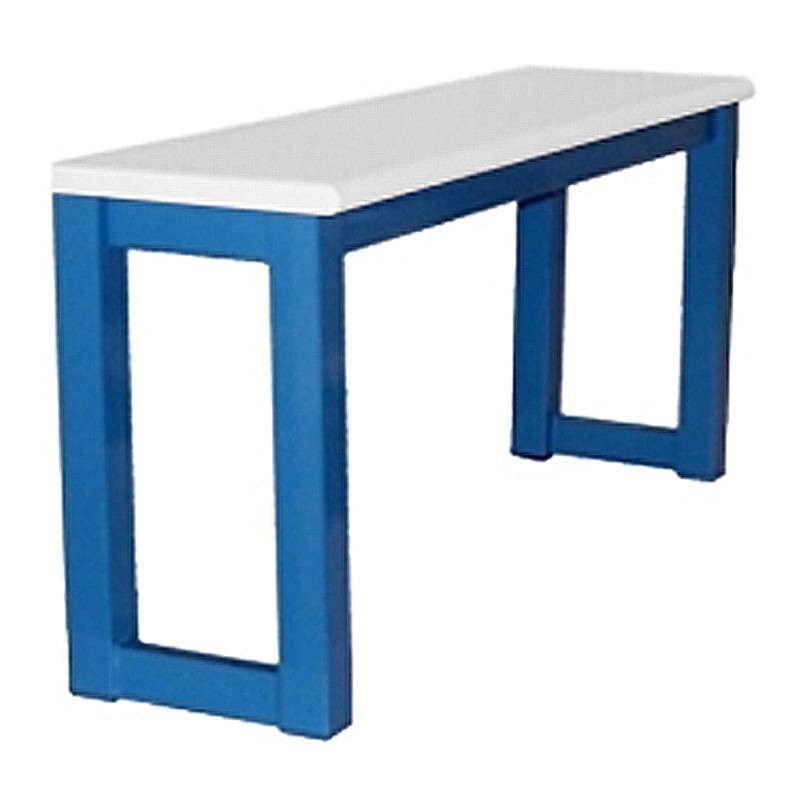 Non-ESD Tubular Instrument Shelf, 15 x 72 x 21" High